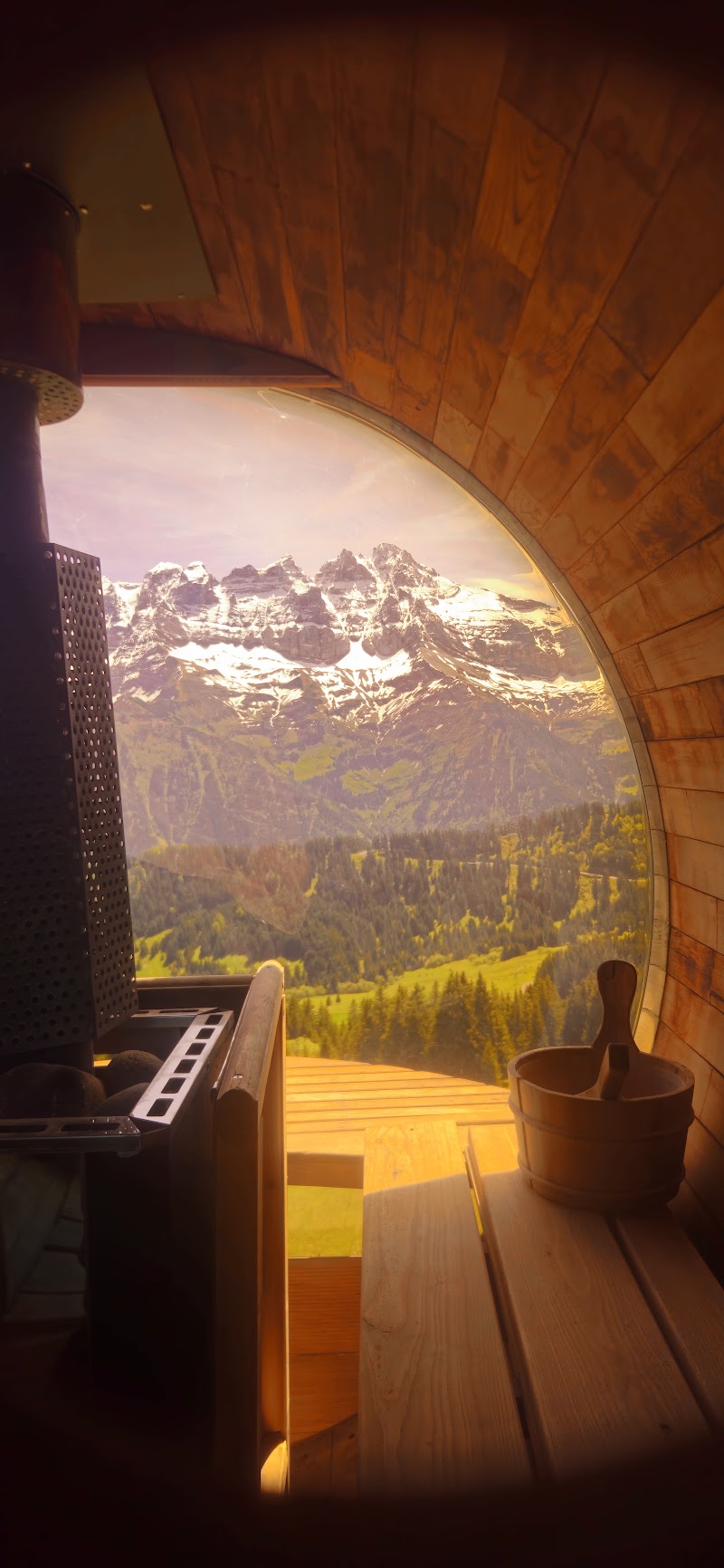 Port-Valais 1897sauna - Wellness Retreat in Port-Valais