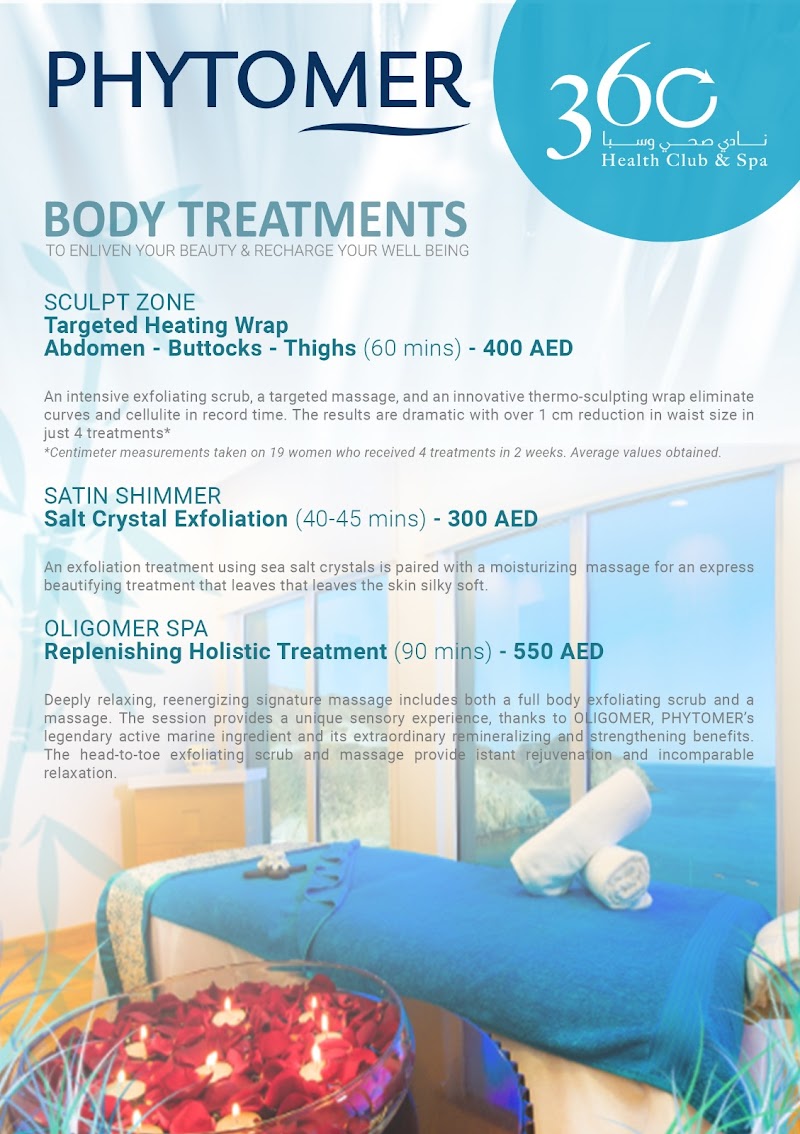 Sharjah 360 health club and spa - Day Spa in Sharjah