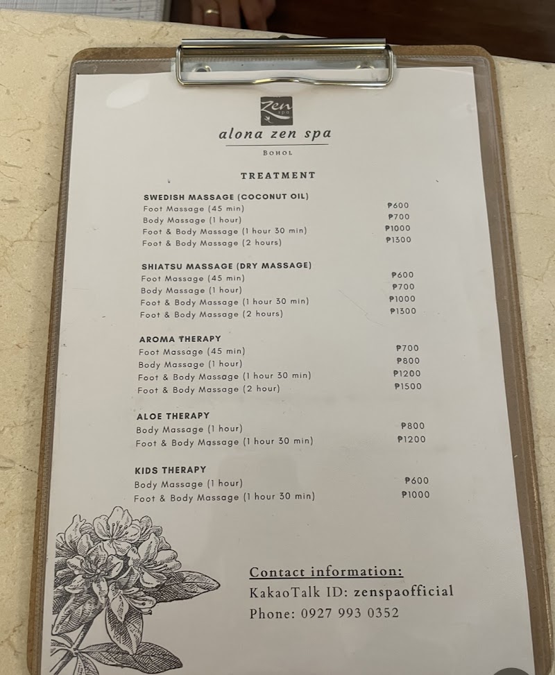 Alona Zen Spa & Massage Panglao - Day Spa in Panglao