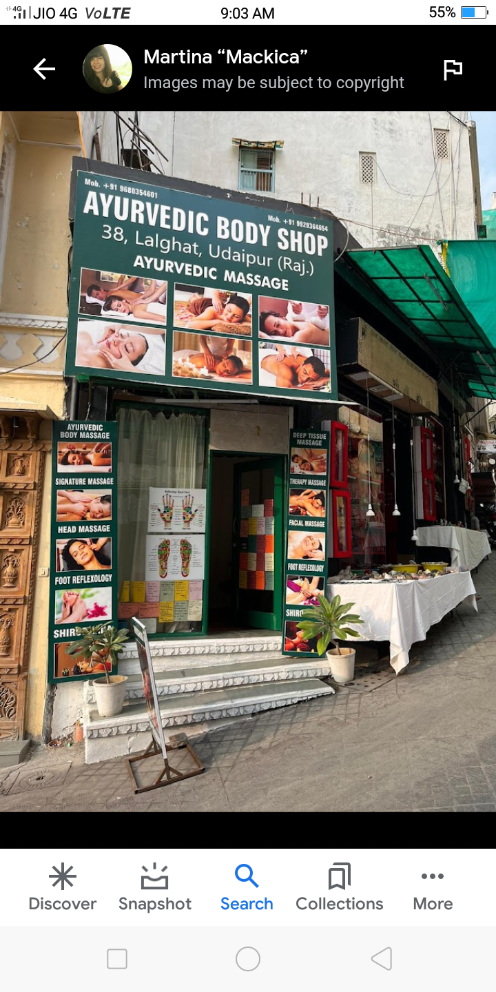 Ayurvedic body shop Udaipur - Day Spa in Udaipur