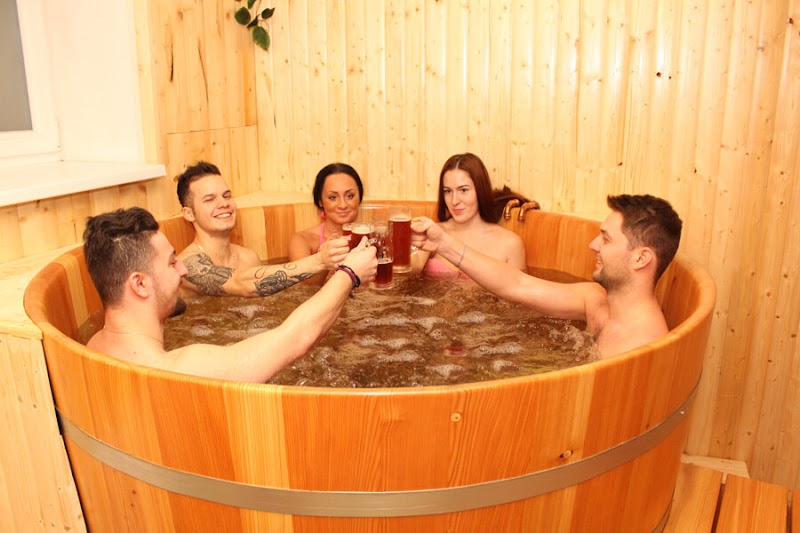 Beer SPA, Bierbad, Pivní Lázně - Moskevska 13, Karlovy Vary