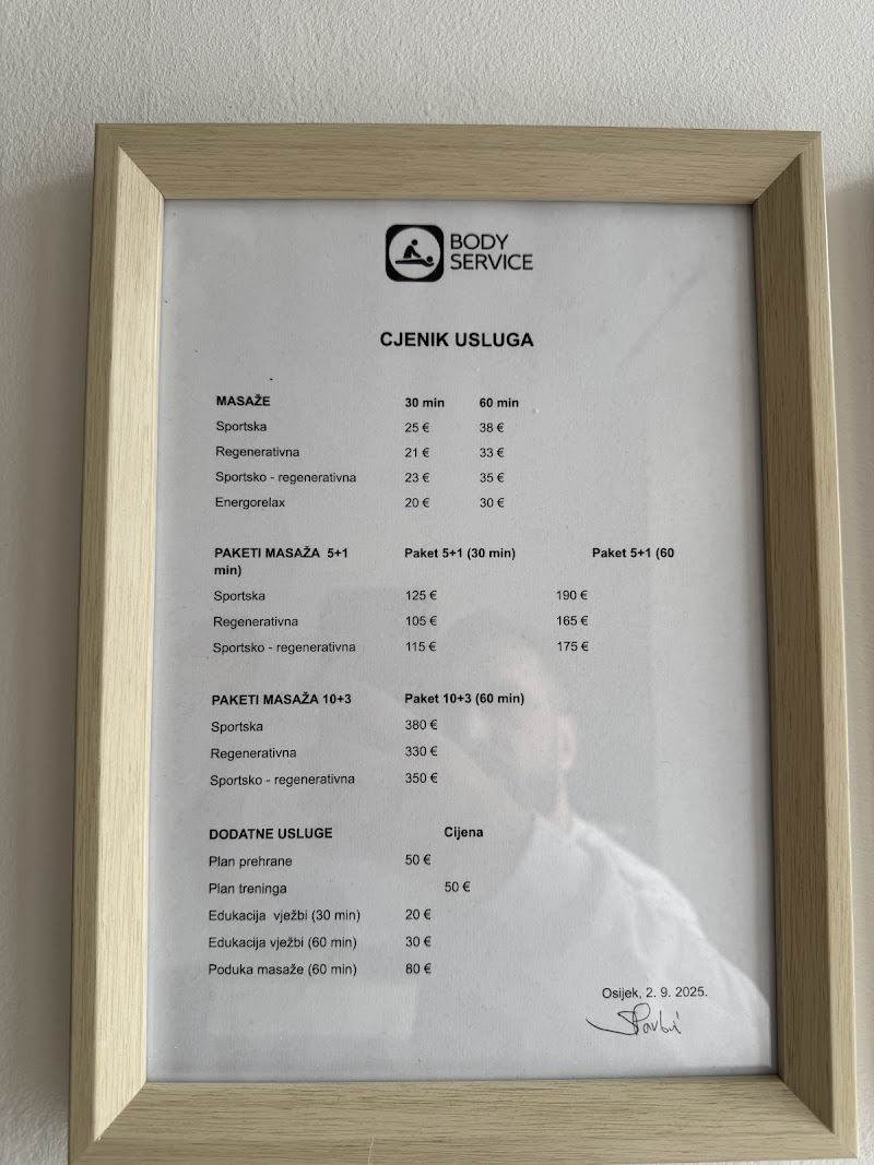 Body Service | Sportsko - regenerativna masaža Osijek