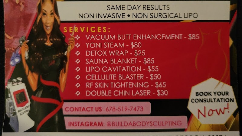 Build a body sculpting Jonesboro - Day Spa in Jonesboro