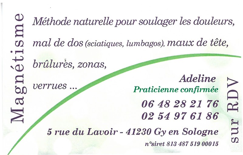 Gy-en-Sologne cabinet de magnétisme Adeline - Day Spa in Gy-en-Sologne