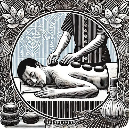 Cathy&Ramzi Massage Le Tampon