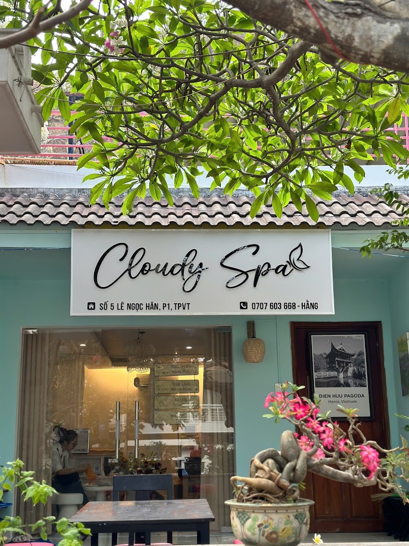 Cloudy Spa- Chăm sóc da chuyên sâu - Triệt Lông công nghệ DTP - Gội đầu thư giãn - Massage body Vũng Tàu - Day Spa in Vũng Tàu