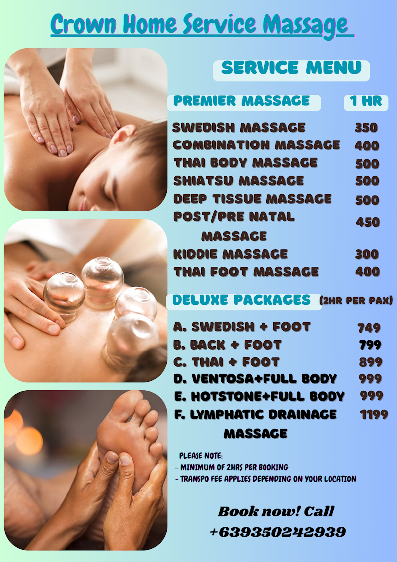 Crown Home Service Massage Spa San Jose del Monte - Day Spa in San Jose del Monte