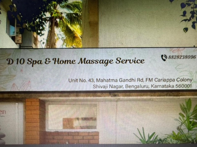 D 10 Spa & Home Massage Service Bangalore - Day Spa in Bangalore