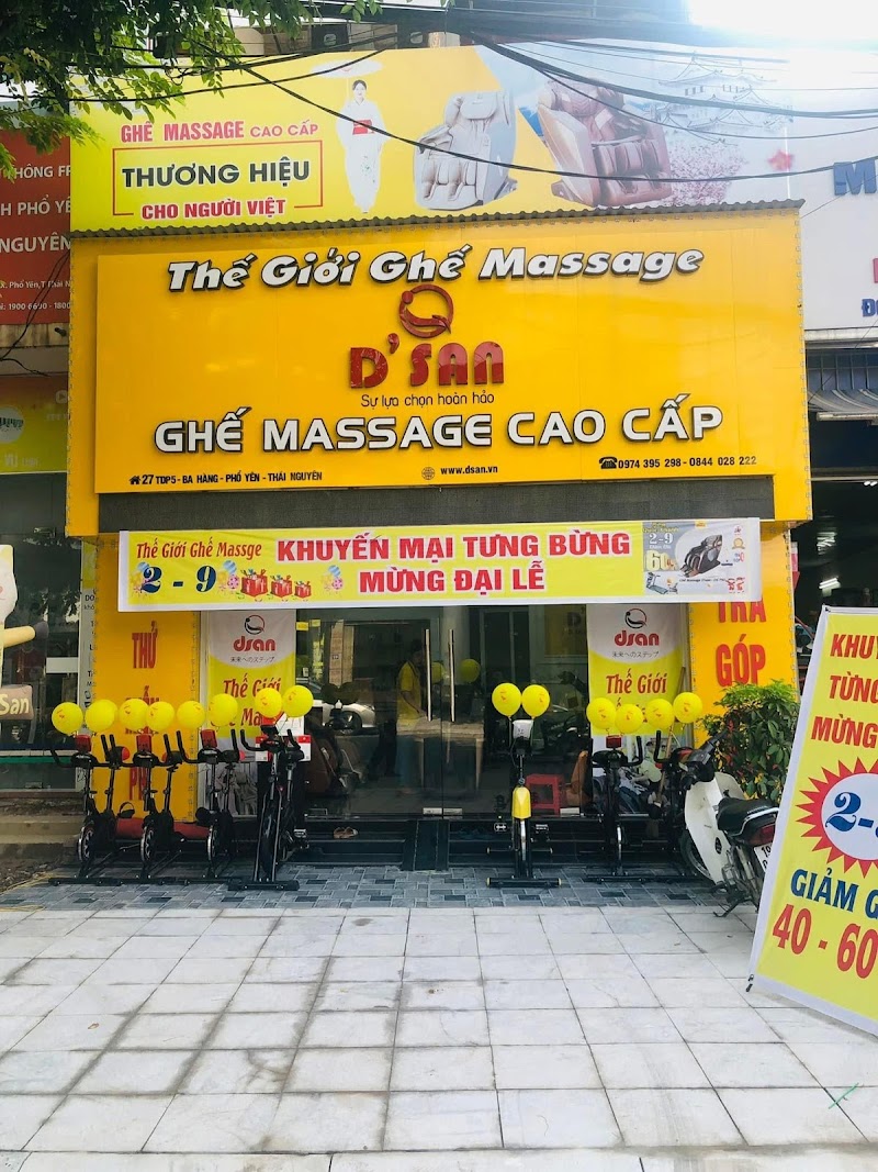 D'san Ghế Massage Nhật Bản - Chi Nhánh Ba Hàng Phổ Yên Thái Nguyên Thị Xã Phổ Yên - Day Spa in Thị Xã Phổ Yên