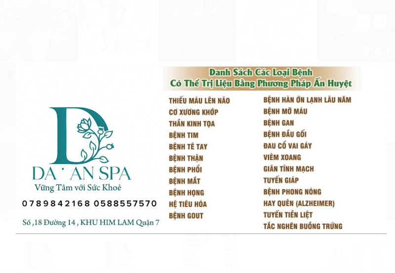 Da'an Spa - Dưỡng sinh trị liệu Đông Y Quận 7 - Wellness Retreat in Quận 7