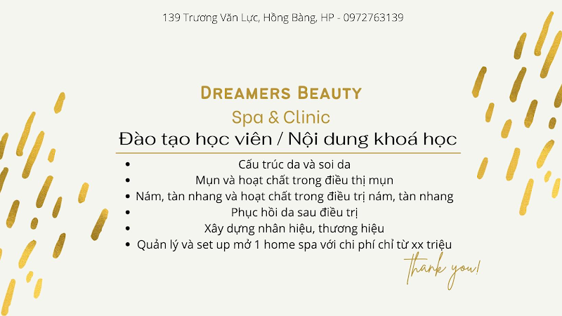 Dreamers Beauty & Academy | Hai Phong Quận Hồng Bàng - Day Spa in Quận Hồng Bàng
