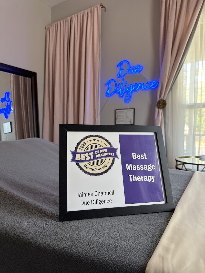 Due Diligence - Jaimee Chappell LMT New Braunfels - Day Spa in New Braunfels