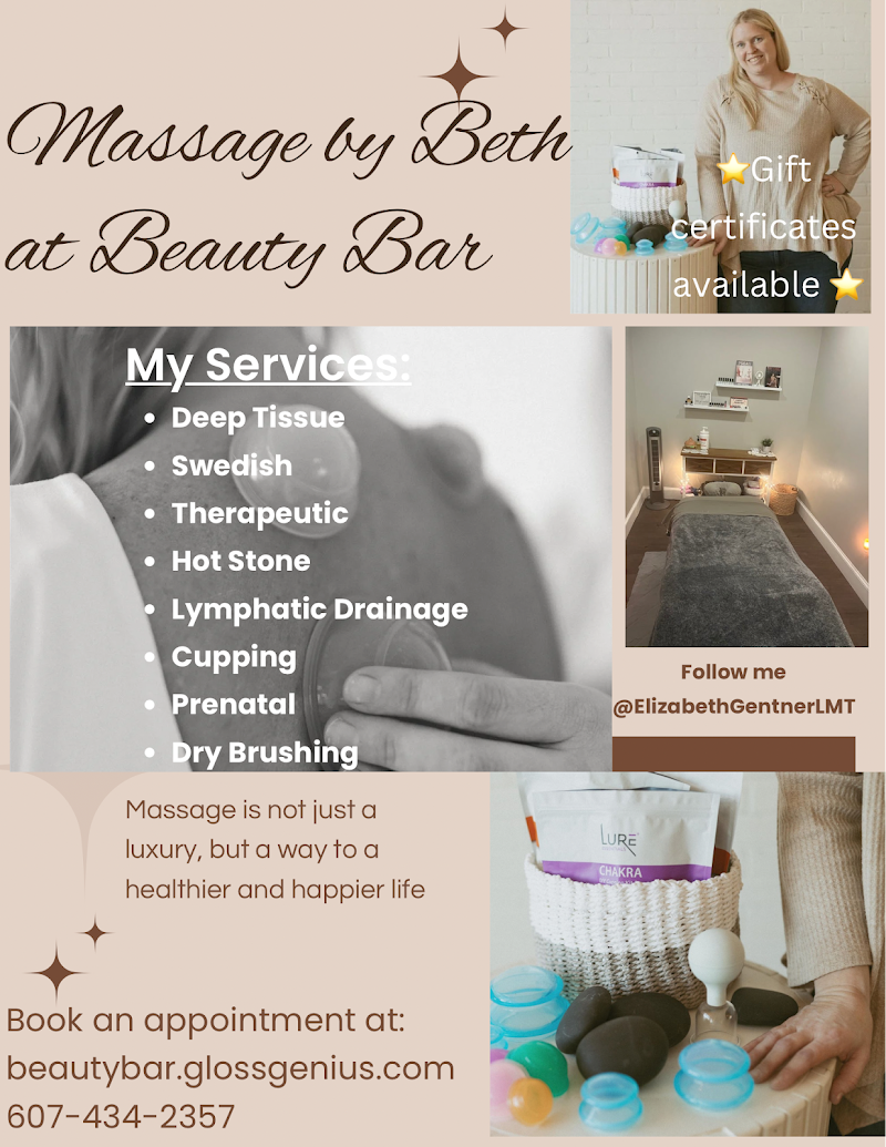 Elizabeth Gentner, Licensed Massage Therapist Watertown - Day Spa in Watertown
