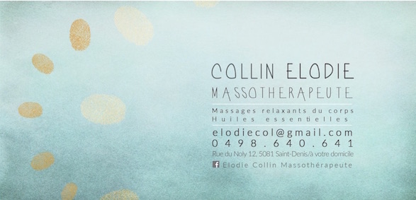 Elodie Collin Massothérapeute Fernelmont - Day Spa in Fernelmont