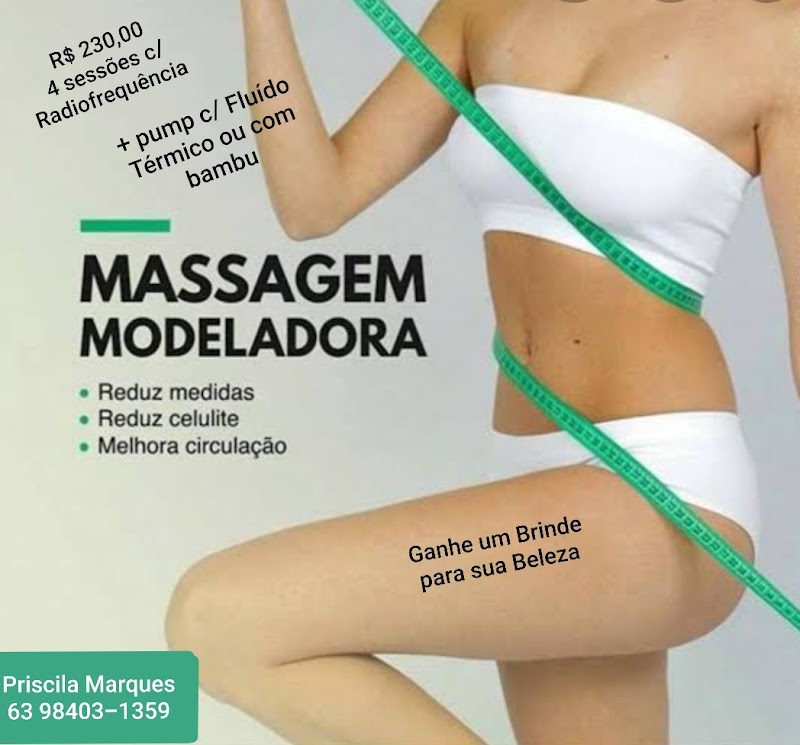 Estética e Massagem Priscila Marques Palmas - Day Spa in Palmas