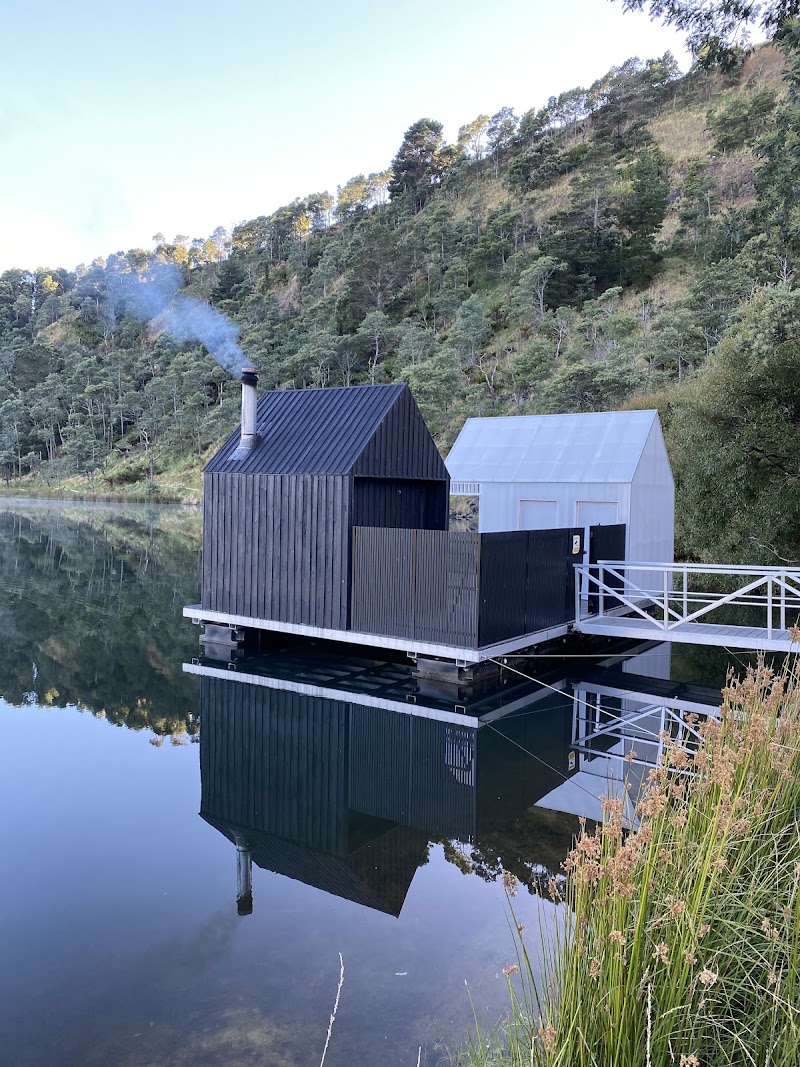 Floating Sauna Lake Derby Tasmania - Medical Spa in Tasmania
