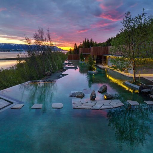 Forest Lagoon Blue Lagoon