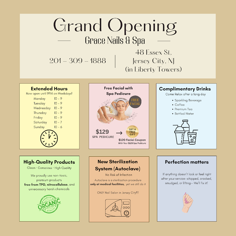 Grace Nail & Spa Jersey City - Day Spa in Jersey City