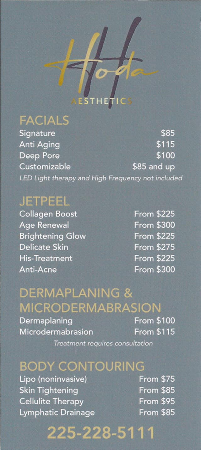 Hoda Aesthetics Baton Rouge - Day Spa in Baton Rouge