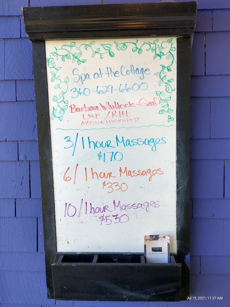 In Nature Massage/ formally Spa at the Cottage Camano Island - Day Spa in Camano Island