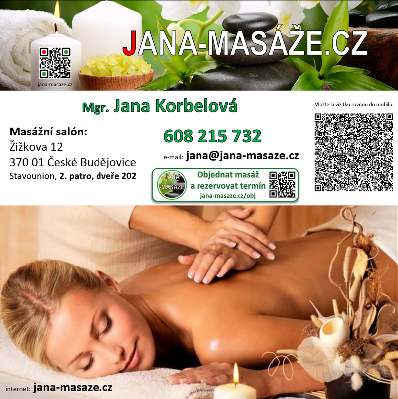Jana-Masáže České Budějovice - Day Spa in České Budějovice