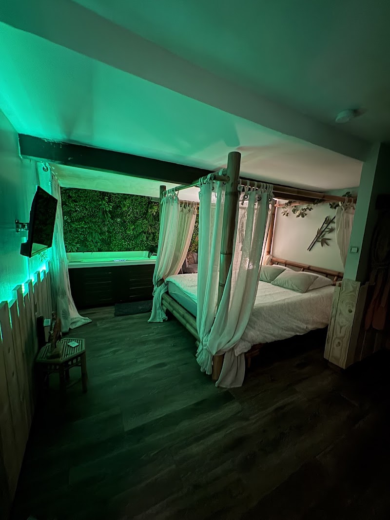 L'Everest Room : Love room, week-end romantique, chambres d'hôtes, piscine, jacuzzi, proche La Valentine, Marseille - Hotel Spa in Marseille