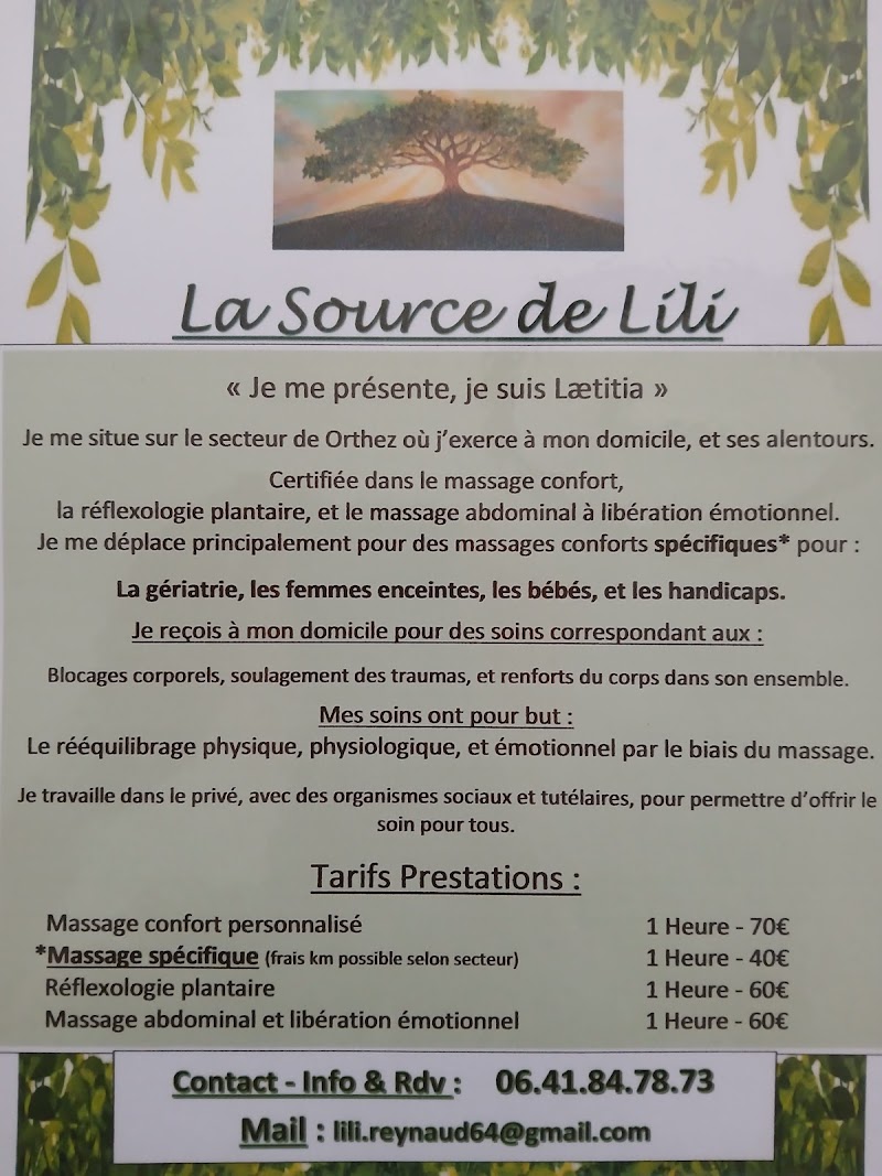 La Source de Lili Orthez - Day Spa in Orthez