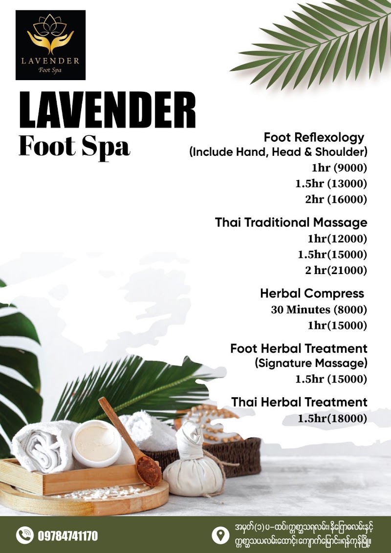 Lavender Foot Spa Yangon - Day Spa in Yangon