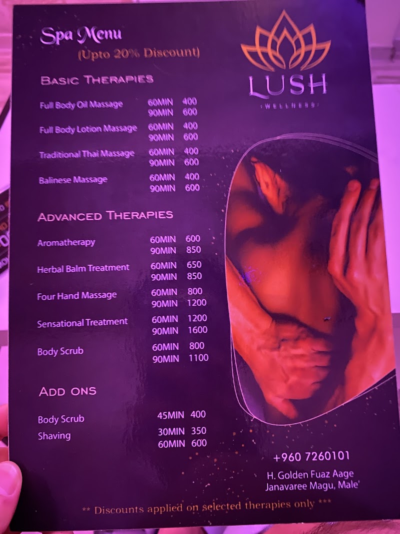 LUSH Wellness Spa Malé - Wellness Retreat in Malé