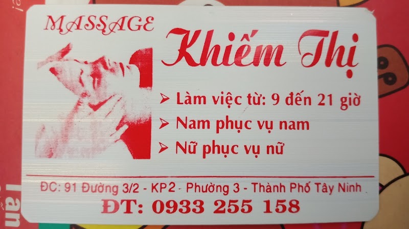 Massage Khiếm Thị Phường Ninh Thạnh - Day Spa in Phường Ninh Thạnh