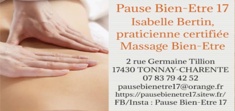 Pause Bien-Etre Isabelle Bertin Tonnay-Charente - Day Spa in Tonnay-Charente