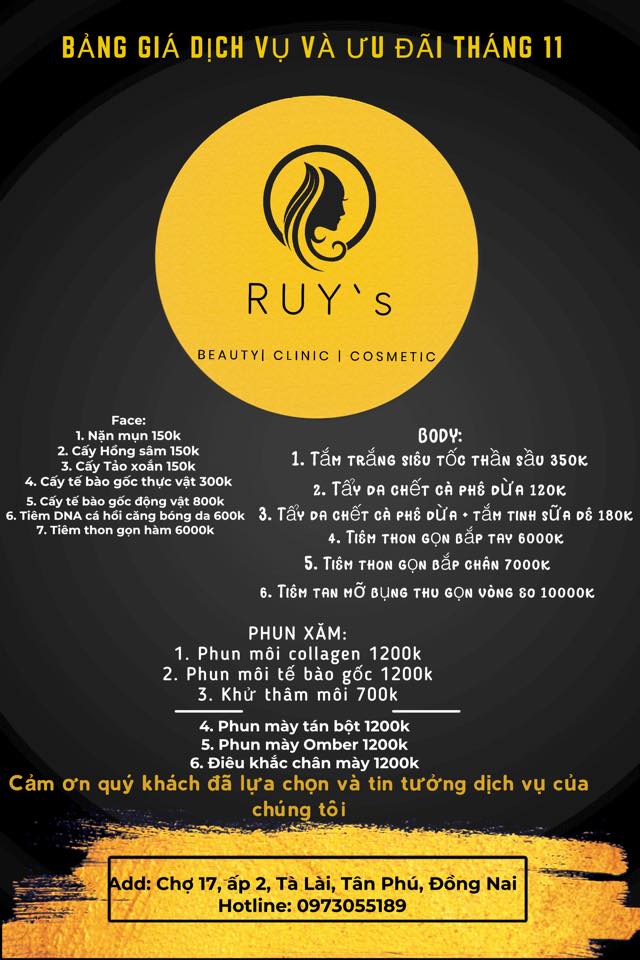 Ruy's Spa Huyện Tân Phú - Day Spa in Huyện Tân Phú