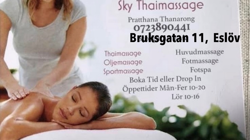 Sky thaimassage i Eslöv - Day Spa in Eslöv