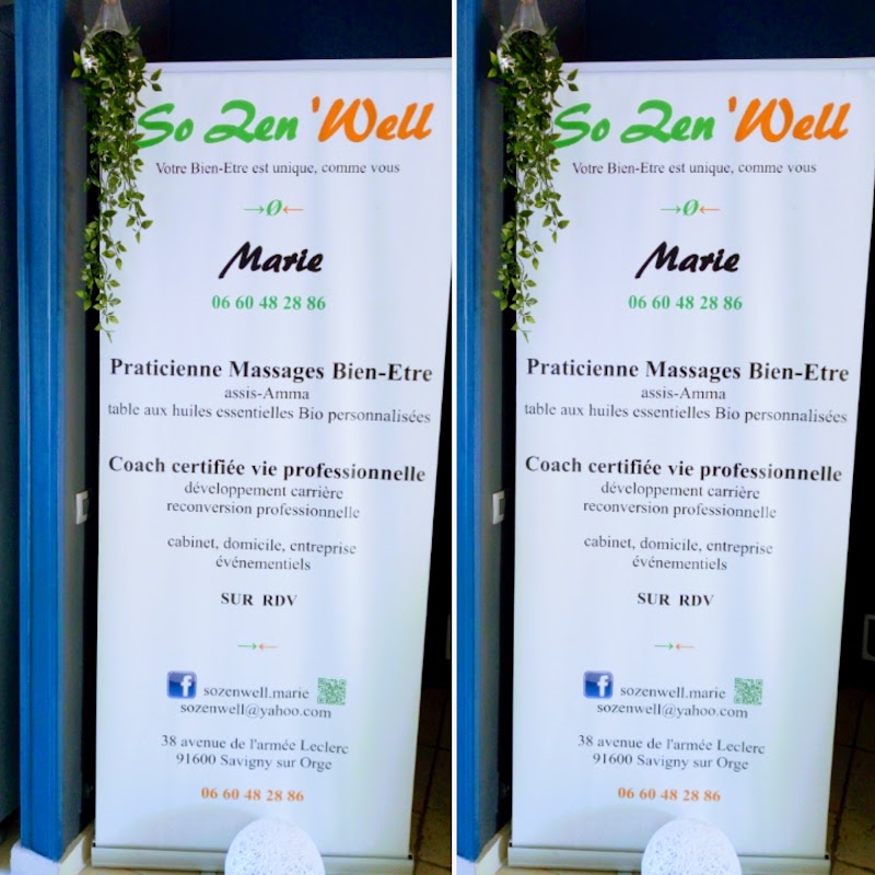 Sozenwell Massages Conseils Bien-Être et Santé Savigny-sur-Orge - Day Spa in Savigny-sur-Orge