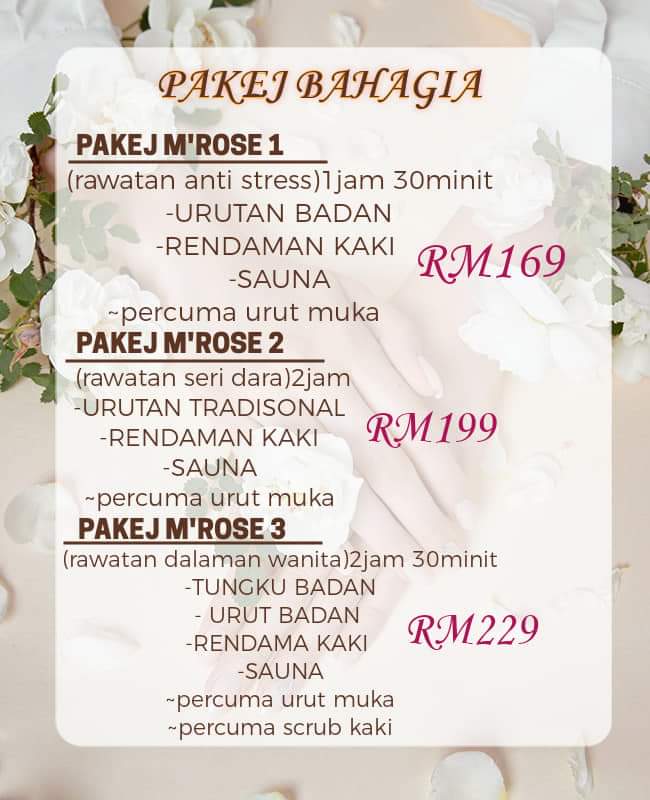Spa bergerak muslimah Kuantan - Day Spa in Kuantan