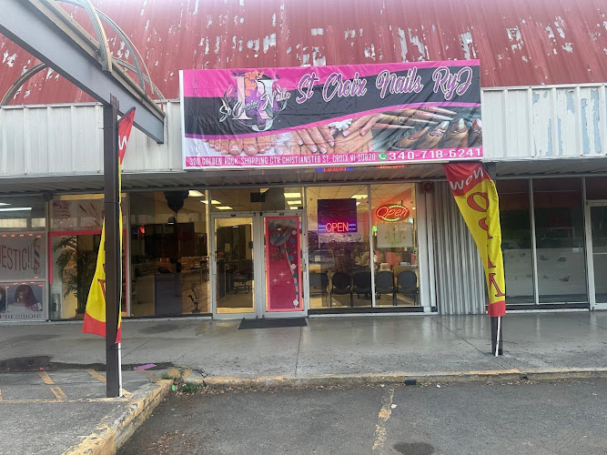 St croix nails RyJ Christiansted