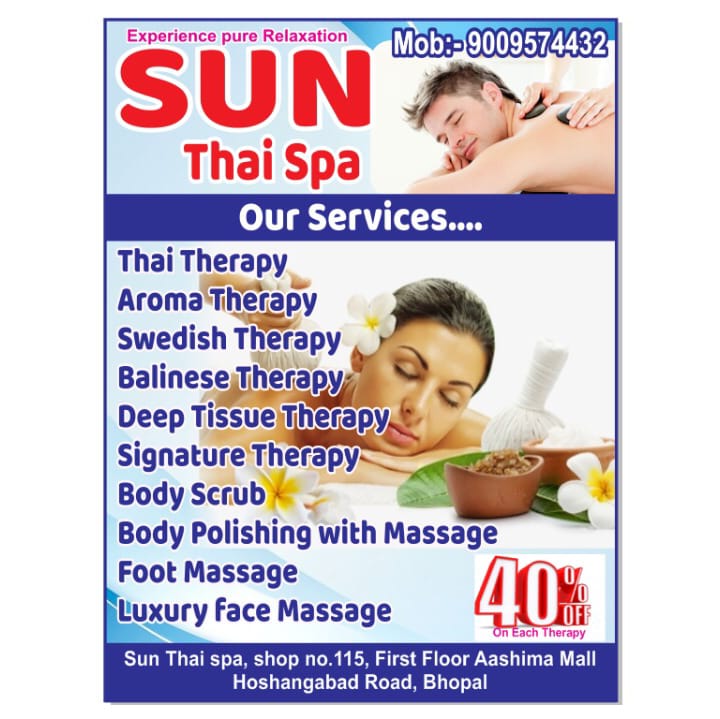 Sun Thai Spa Bhopal - Day Spa in Bhopal