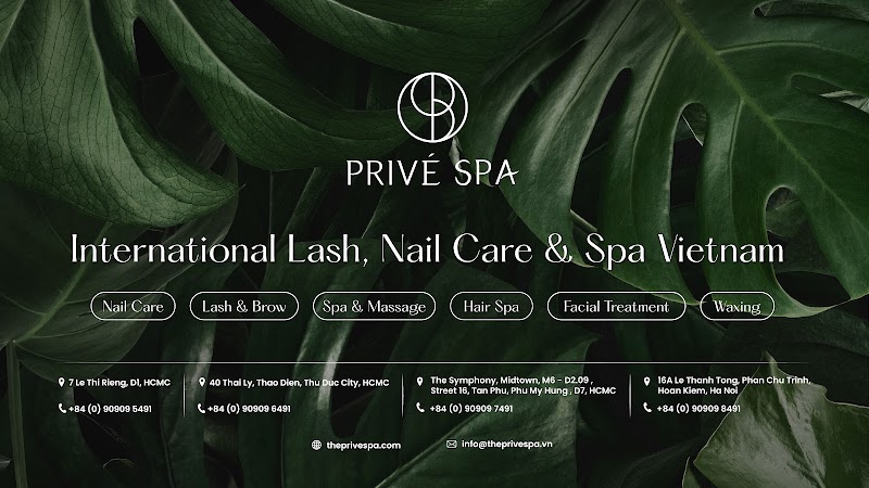 The Privé Spa | International Lash, Nail Care & Spa | Ben Thanh (D1) Ho Chi Minh City - Day Spa in Ho Chi Minh City