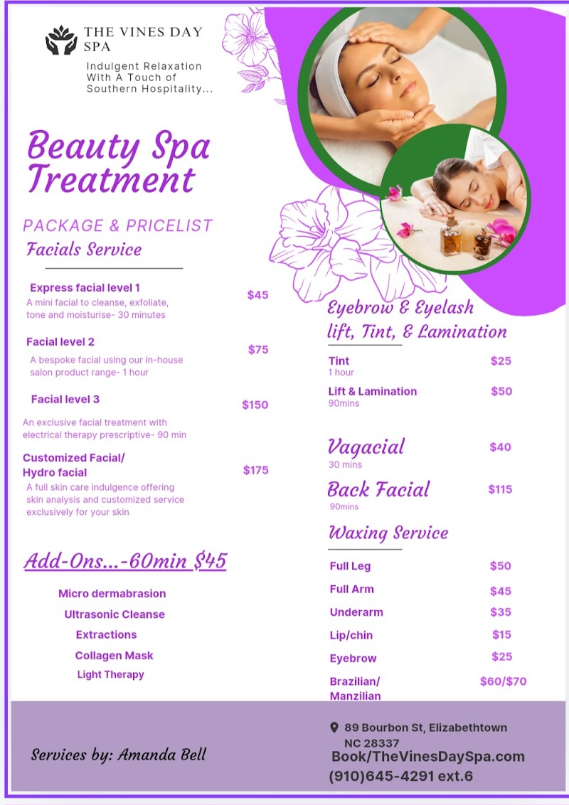 The Vines Day Spa Elizabethtown - Day Spa in Elizabethtown