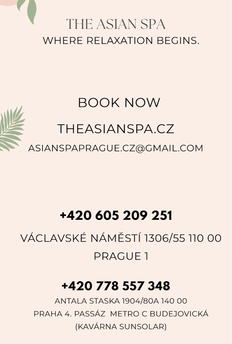 THEASIANSPA - Thajské masáže Praha - Day Spa in Praha