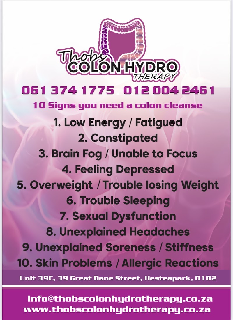 Thobs Colon Hydrotherapy Akasia - Wellness Retreat in Akasia