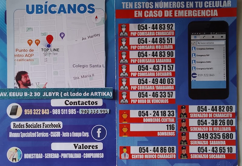 Top Line - Salón Spa José Luis Bustamante y Rivero - Day Spa in José Luis Bustamante y Rivero