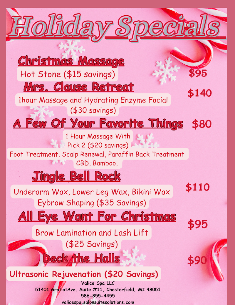Valice Spa LLC Chesterfield Twp - Day Spa in Chesterfield Twp
