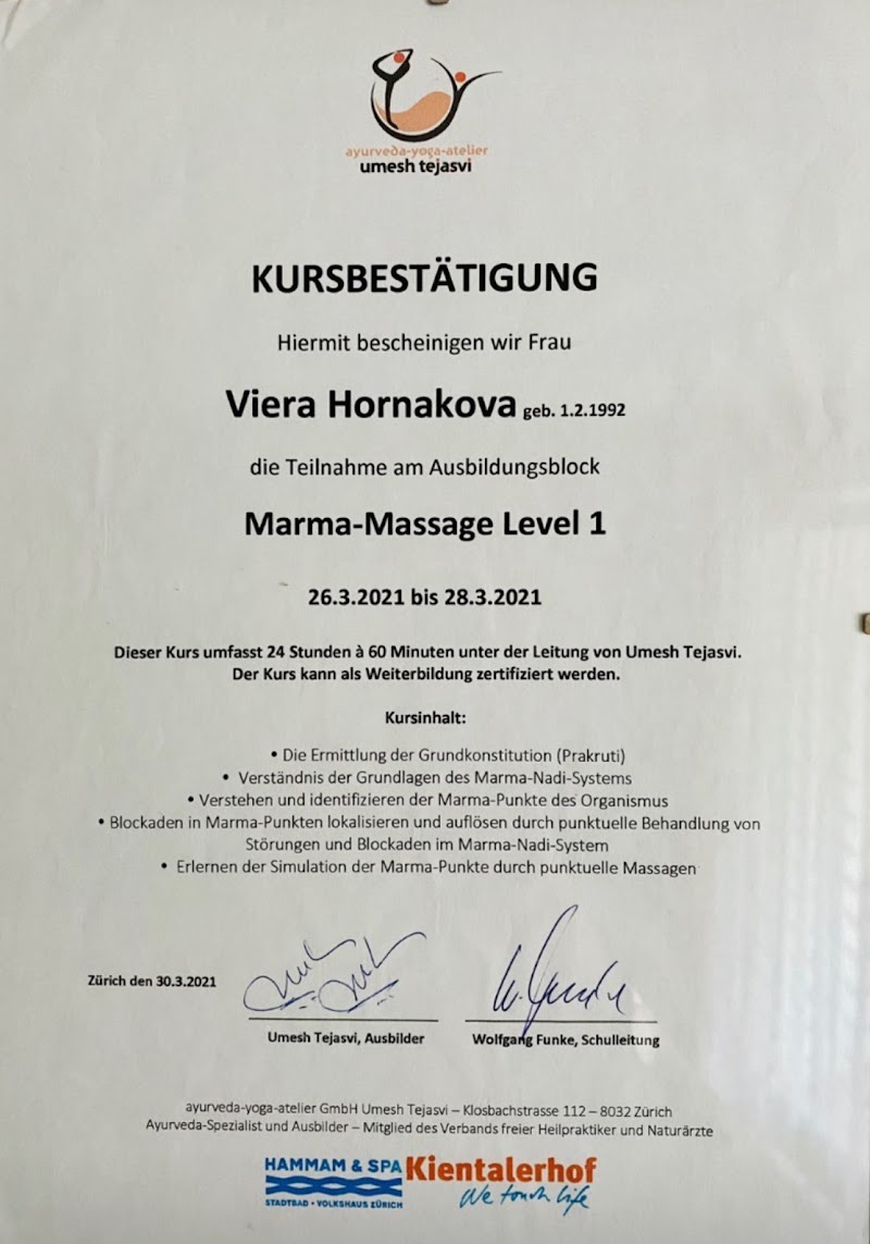 WERA Massage Leukerbad - Medical Spa in Leukerbad