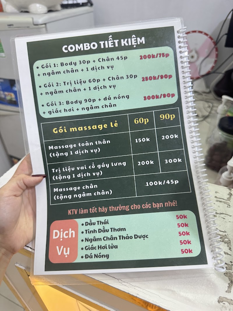 Xoa bóp bấm huyệt khiếm thị Quá Đã Quận 6 - Day Spa in Quận 6