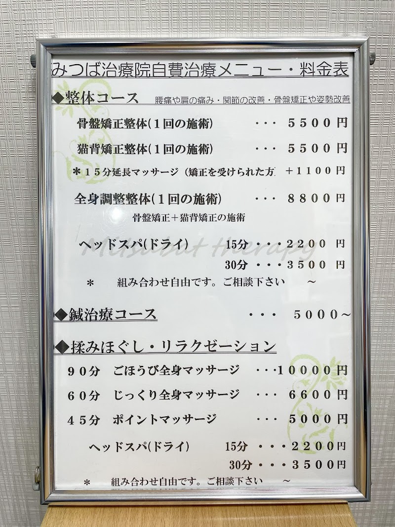 Yonezawa Massage Mitsuba Clinic Yonezawa City - Day Spa in Yonezawa City